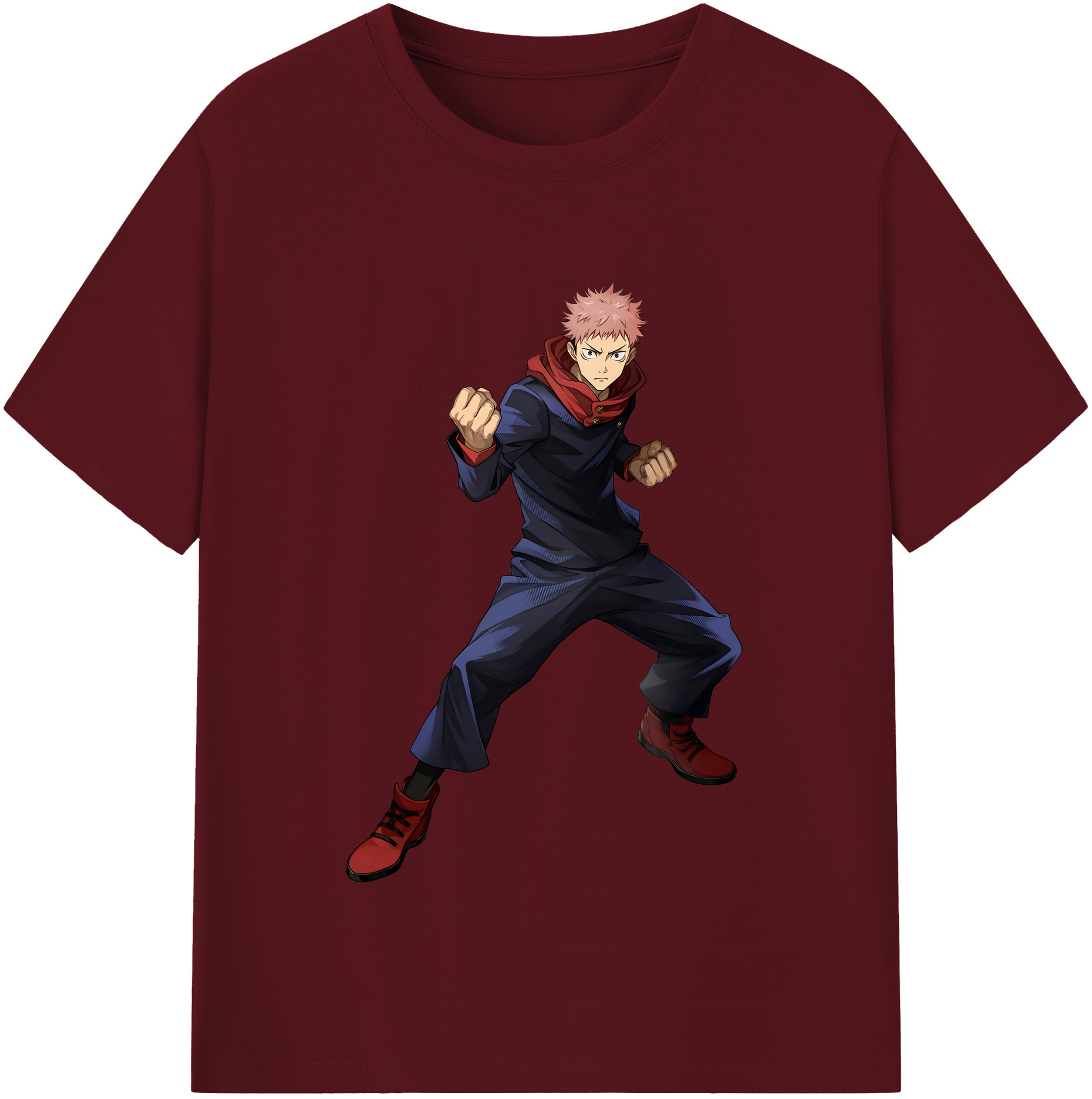 （画像用） 呪術廻戦 Jujutsu Kaisen 綿100％半袖Tシャツ（フロントプリント）